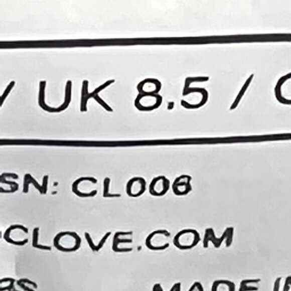 Clove Classic Core Grey Matter Gray White Blue CL006 Comfort Work Sneakers Shoes - Picture 13 of 13